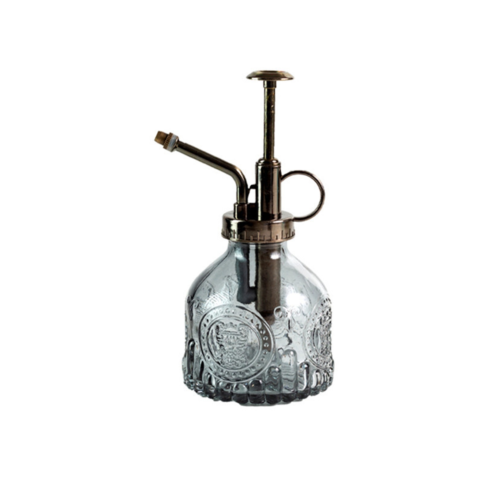 thumbnail image 2 of Bote de cristal repujado Vintage Jardinero Rociador Pulverizador Pequeña presión de riego Jarrón de riego, 2 of 2